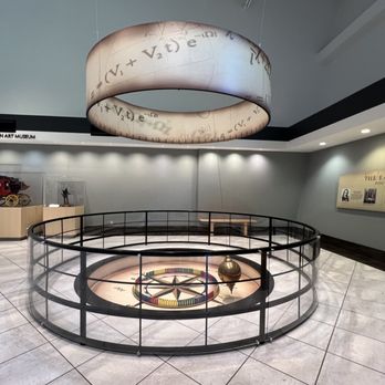 Tellus Science Museum - Foucault's Pendulum is just inside the museum entrance. - Museums Near Me - Cartersville, Georgia Tellus Science Museum - Foucault's Pendulum is just inside the museum entrance. - Museums Near Me - Cartersville, Georgia