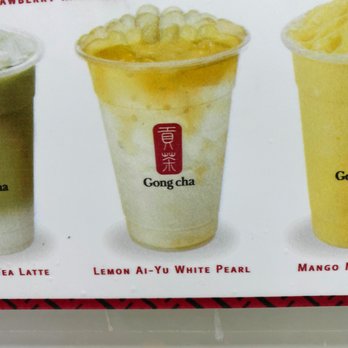 Gong Cha - a variety of drinks in plastic cups - Taiwanese Near Me - Lewisville, Texas Gong Cha - a variety of drinks in plastic cups - Taiwanese Near Me - Lewisville, Texas