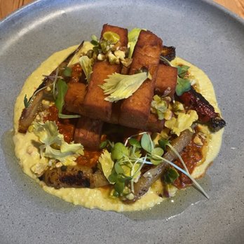Rootstalk - Chickpea panisse (they made it gluten and dairy free for me) - New American Near Me - Breckenridge, Colorado Rootstalk - Chickpea panisse (they made it gluten and dairy free for me) - New American Near Me - Breckenridge, Colorado