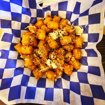 Prost Reno Biergarten - Garlic and truffle salt tater tots. - Beer Gardens Near Me - Reno, Nevada Prost Reno Biergarten - Garlic and truffle salt tater tots. - Beer Gardens Near Me - Reno, Nevada