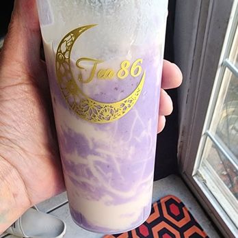 Tea 86 - Taro milk tea - Bubble Tea Near Me - Stockton, California