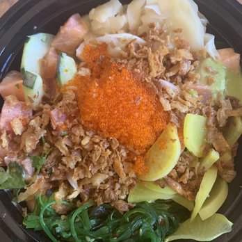 Hawaiian Poke - Large poke bowl 3.5/5 stars - Poke Near Me - Dublin, California