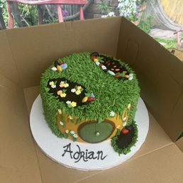 Hobbit/Lord of the rings themed cake.