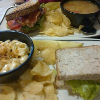 Corner Bakery Cafe - Lunch special with roasted chicken mom's sandwich and mac n cheese - Sandwiches Near Me - Los Angeles, California