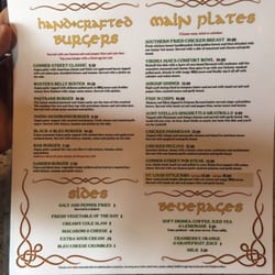McCormick’s - Menu