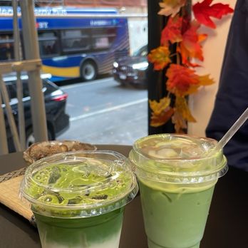 Mika’s Direction - matcha latte with oatmilk - Coffee & Tea Near Me - New York, New York Mika’s Direction - matcha latte with oatmilk - Coffee & Tea Near Me - New York, New York