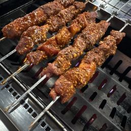 Lamb skewers