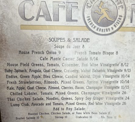 Menu photo 2 Cafe Monte Charlotte, NC