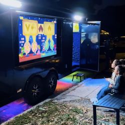 The Party Plug - Outdoor 86" television