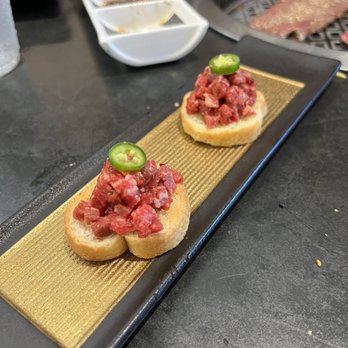 Chubby Cattle - Wagyu tartare - Barbeque Near Me - Monterey Park, California Chubby Cattle - Wagyu tartare - Barbeque Near Me - Monterey Park, California