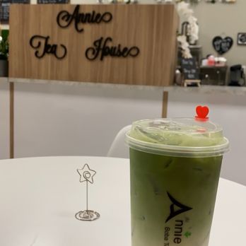 Annie’s Tea House - Brown Sugar Matcha Boba - Bubble Tea Near Me - Brandon, Florida