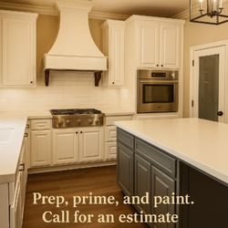 The Painting Specialist - Cabinet painting
Kitchen cabinet refinishing
Professional cabinet painters
Custom painted cabinets
Kitchen makeover painting