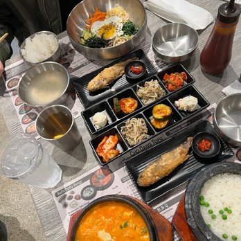 Cho Dang Tofu - Bibimbap and clam soup - Korean Near Me - Bellevue, Washington Cho Dang Tofu - Bibimbap and clam soup - Korean Near Me - Bellevue, Washington