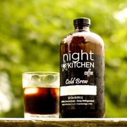 Night Kitchen Coffee - Night Kitchen Cold Brewed Coffee, in the wild.