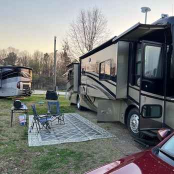 North Carolina State Fair Campground - Nice size spaces to park even for the big rigs. - RV Parks Near Me - Raleigh, North Carolina North Carolina State Fair Campground - Nice size spaces to park even for the big rigs. - RV Parks Near Me - Raleigh, North Carolina