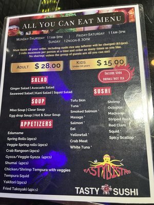 Menu photo 1 Tasty Bistro Crystal Lake, IL Menu photo 1 Tasty Bistro Crystal Lake, IL