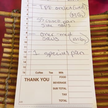 Cafe Rae - Bill came with no prices or total, how does this happen? - Breakfast & Brunch Near Me - San Clemente, California Cafe Rae - Bill came with no prices or total, how does this happen? - Breakfast & Brunch Near Me - San Clemente, California