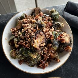 Caramelized Brussels sprouts Caramelized Brussels sprouts