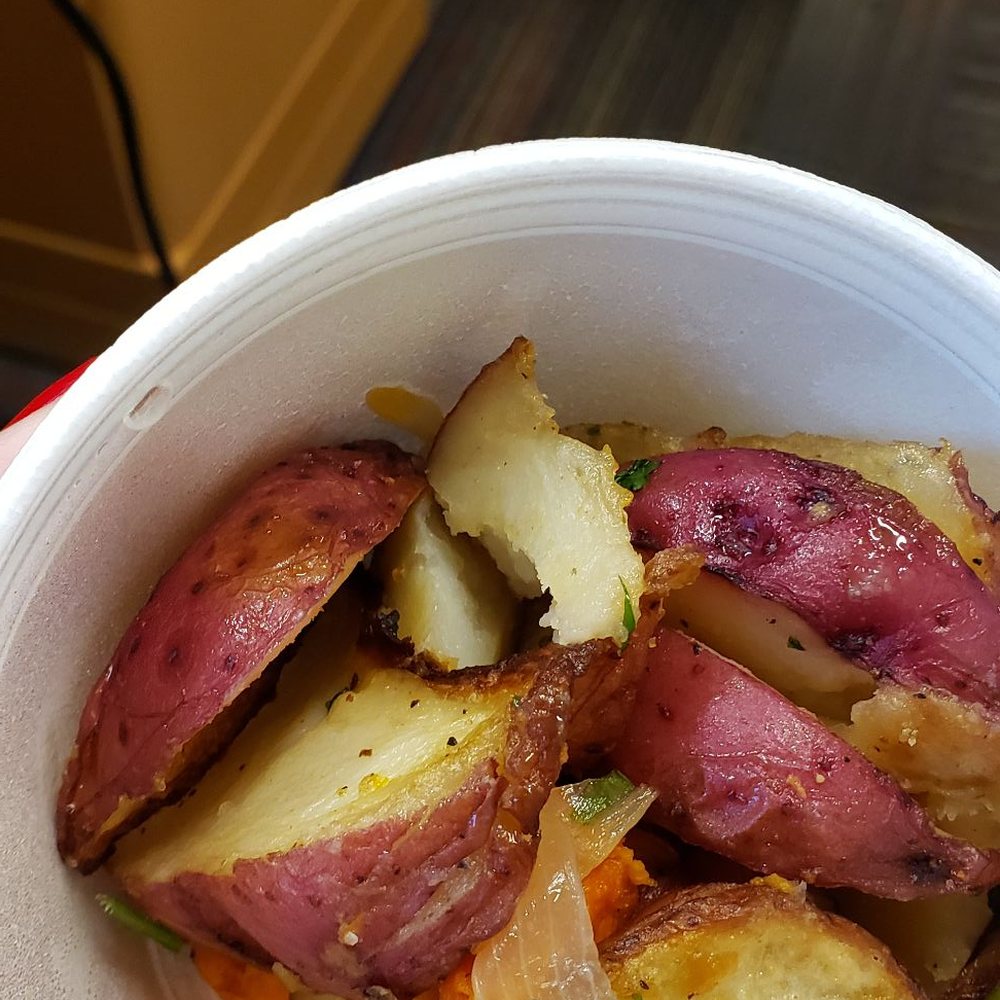 Calif Chicken Cafe - Roasted potatoes - American Near Me - Northridge, California Calif Chicken Cafe - Roasted potatoes - American Near Me - Northridge, California