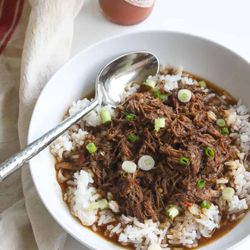 Cornbred & Honey - Beef Roast Rice & Gravy