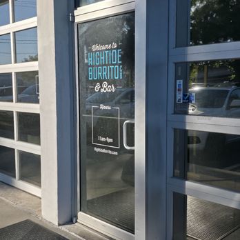 Hightide Burrito & Bar - Entrance - Mexican Near Me - Jacksonville, Florida
