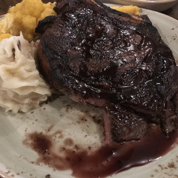 Biagio's Ristorante - 24 oz prime bone in ribeye -- medium rare -- port wine sauce. Decent value for $29.95 but get it cooked medium and thank me later. - Italian Near Me - Paramus, New Jersey Biagio's Ristorante - 24 oz prime bone in ribeye -- medium rare -- port wine sauce. Decent value for $29.95 but get it cooked medium and thank me later. - Italian Near Me - Paramus, New Jersey