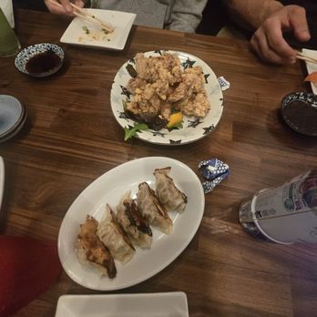 Torrance Yokocho - Gyoza 7/10 was okay nothing special Karage chicken 9/10 would've loved some sauce with it - Izakaya Near Me - Torrance, California