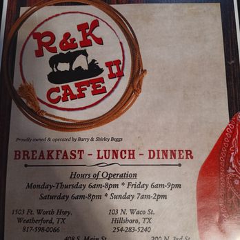 R & K Cafe II - American Near Me - Cleburne, Texas R & K Cafe II - American Near Me - Cleburne, Texas