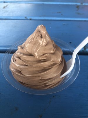 Photo of Inside Scoop - Martinsville, IN, US. Chocolate Soft Serve