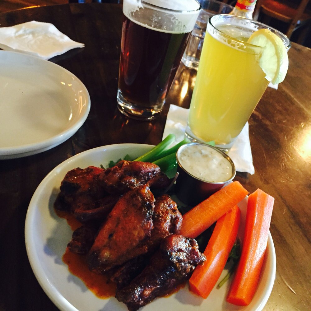 The Hobnob - I'm waiting 1 hour for order this wings because their brunch and dinner menu are totally different. It came out not even good. - New American Near Me - Alameda, California The Hobnob - I'm waiting 1 hour for order this wings because their brunch and dinner menu are totally different. It came out not even good. - New American Near Me - Alameda, California