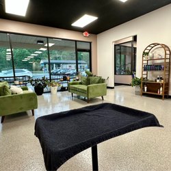 Riley Stewart - Five 7 Salon - Waiting area