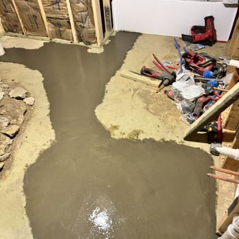 Wis-Crete - Finished concrete trench with hard trowel finish - Masonry/Concrete Near Me Wis-Crete - Finished concrete trench with hard trowel finish - Masonry/Concrete Near Me