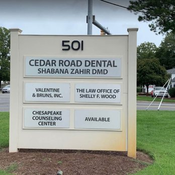 Cedar Road Dental - Cedar Road Dental Street Sign - General Dentistry Near Me - Chesapeake, Virginia Cedar Road Dental - Cedar Road Dental Street Sign - General Dentistry Near Me - Chesapeake, Virginia