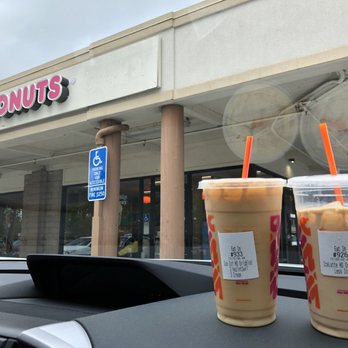 Dunkin' - They are mean. If you order less ice, they give you more ice than regular and less drink. - Donuts Near Me - Fremont, California Dunkin' - They are mean. If you order less ice, they give you more ice than regular and less drink. - Donuts Near Me - Fremont, California