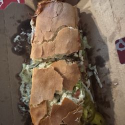 Mancino's Pizza & Grinders - What should be a Steak grinder