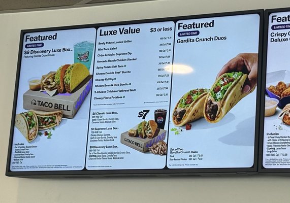 Menu photo 1 Taco Bell Columbus, OH Menu photo 1 Taco Bell Columbus, OH