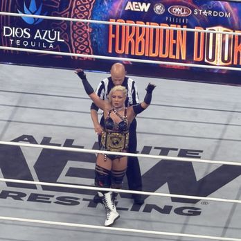 SAP Center - AEW Women's Champion Thekla - Stadiums & Arenas Near Me - San Jose, California
