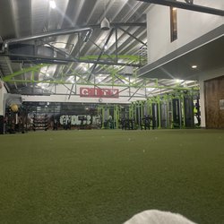 City Gym - From the turf looming towards Wornall