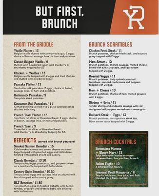 Menu photo 2 The Railyard Casper, WY