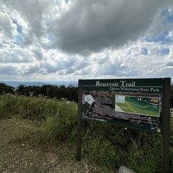 Talimena National Scenic Byway - Trail behind the Queen Wilhelmina Lodge.