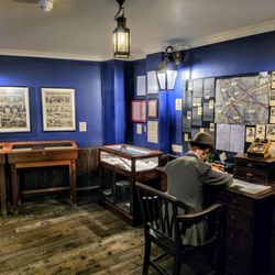 Jack The Ripper Museum - Police Office at Jack the Ripper Museum