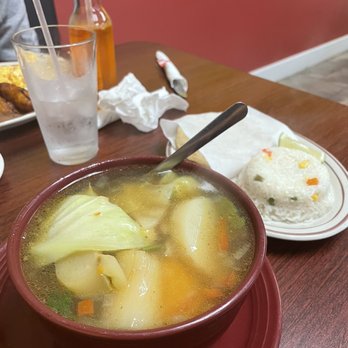 Latino Legacy - Caldo de Res with habanero sauce, rice & tortillas - Caribbean Near Me - Ralston, Nebraska Latino Legacy - Caldo de Res with habanero sauce, rice & tortillas - Caribbean Near Me - Ralston, Nebraska