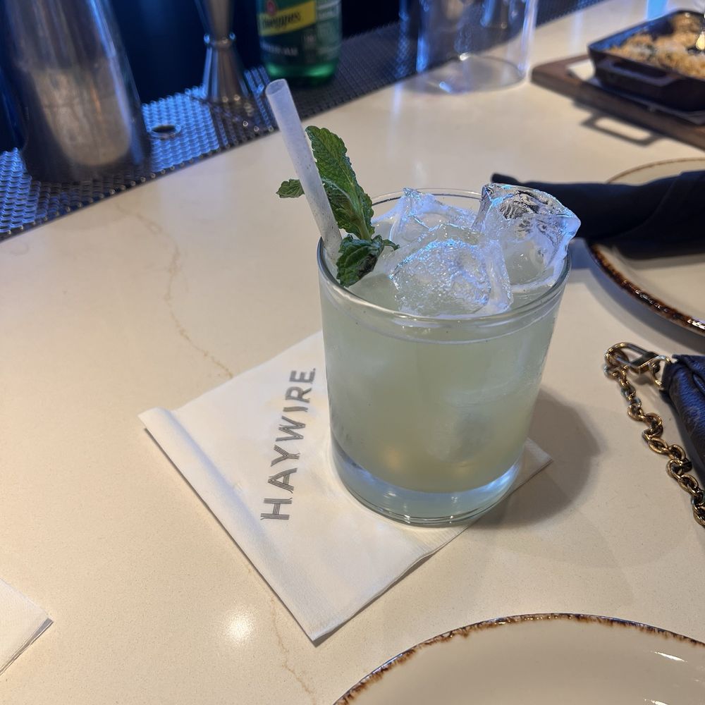 Haywire  - Spiked Mojito refresher - New American Near Me - Houston, Texas