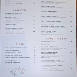 Menu Menu