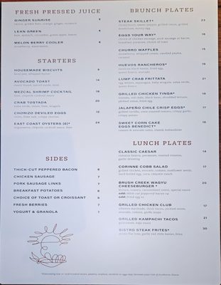 Menu photo 8 Corinne San Antonio, TX
