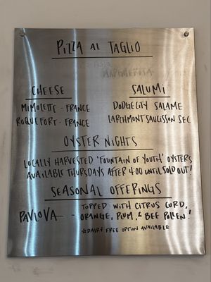 Menu photo 1 Bar Citra St. Augustine, FL