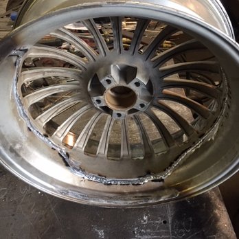 Craft Repair - Cracked rim weld repaired - Wheel & Rim Repair Near Me - Hampton, Virginia
