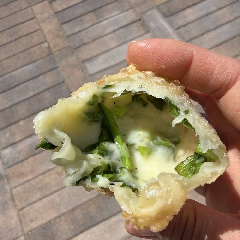 Burlingame Fresh Market - Cheese and spinach - Farmers Market Near Me - Burlingame, California