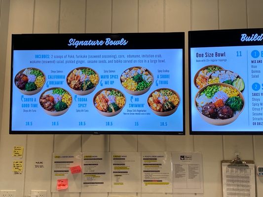 Menu photo 7 Steve's Poke Bar Burnaby, BC