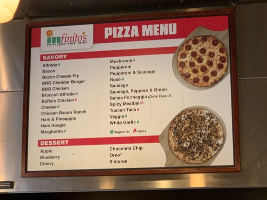 Menu photo 2 Infinitos - Lancaster Lancaster, PA